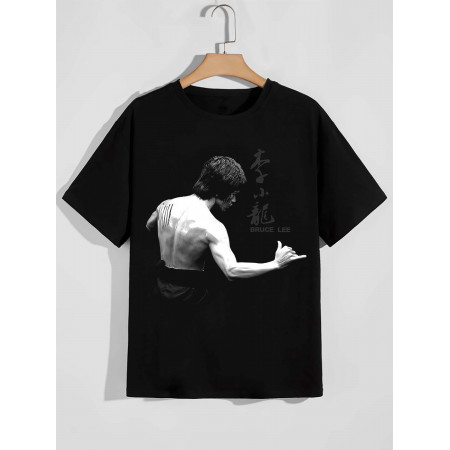 Tricou Spina Bruce Lee bumbac